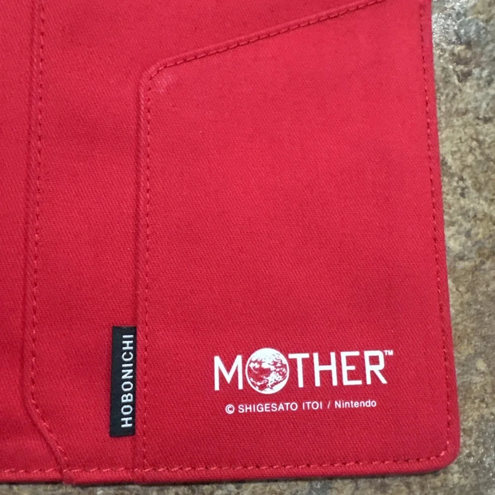 Hobonichi Cousin Mr. Saturn Earthbound Cover